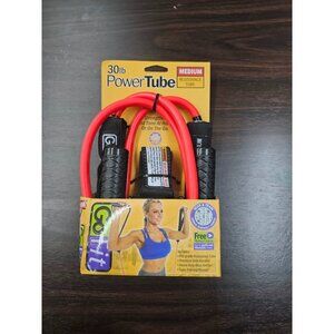 BRAND NEW GO FIT POWER TUBE HEAVY RESISTANCE TUBE RED